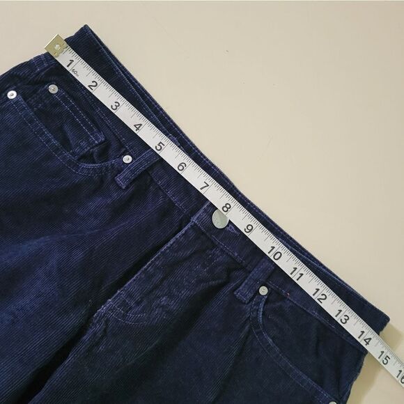 Gap Women's Navy Always Skinny Coupe Toujours Svelte Corduroy Pants - Picture 5 of 10